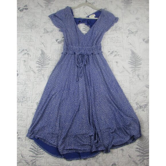 EUC Anthropologie Maeve Resfeber short  Flutter-Slv open back womens XS X Small - Picture 4 of 8